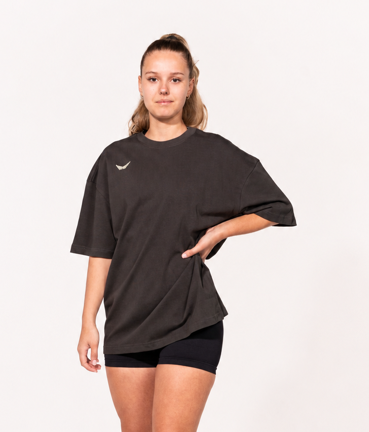 GBT Oversized T-Shirt - STONE GREY