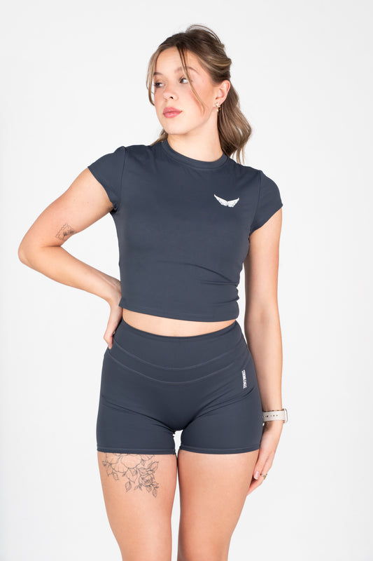 Strive Tee - Sky Grey