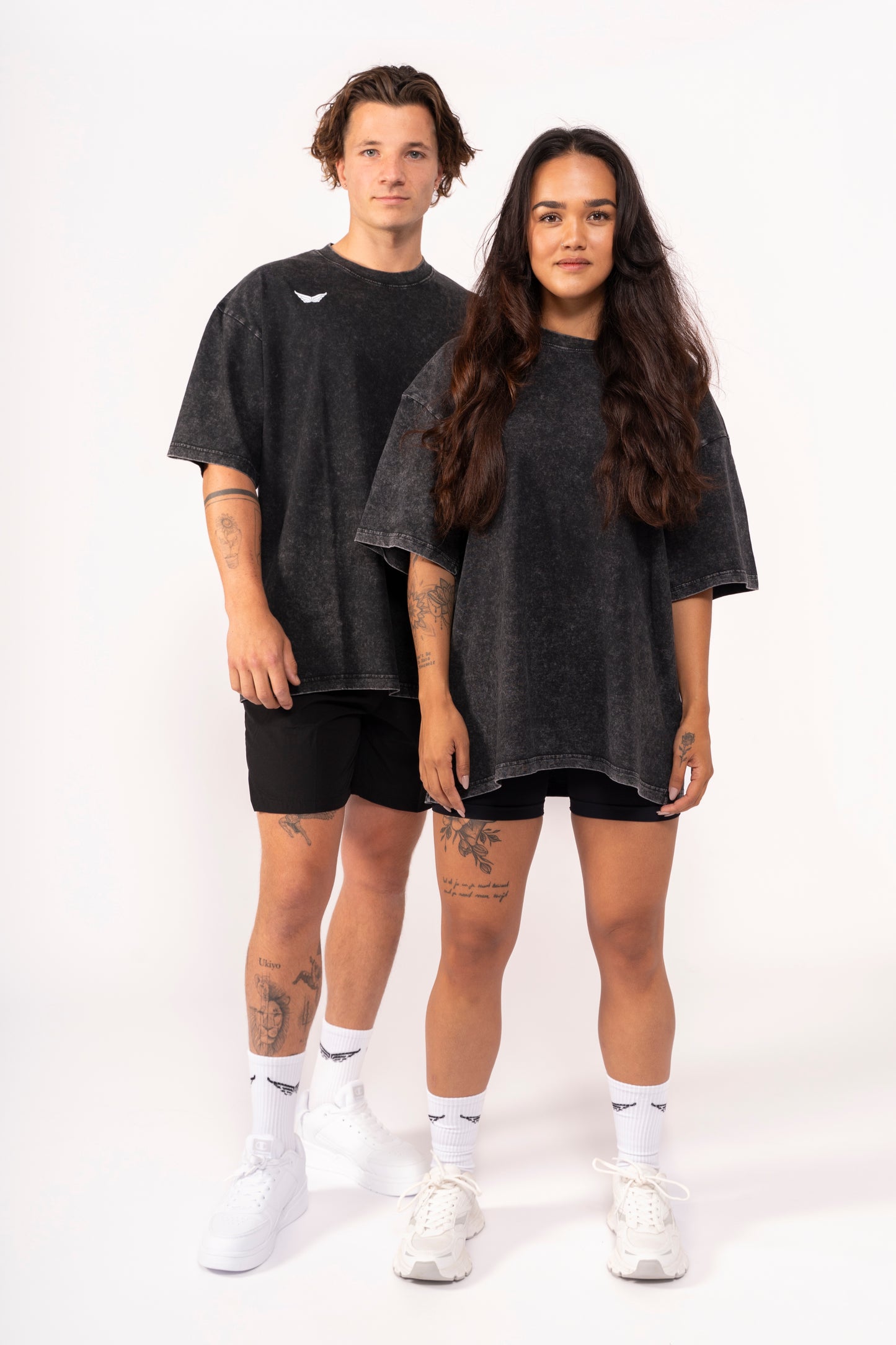 Eagle Graphic T-Shirt - Washed Black