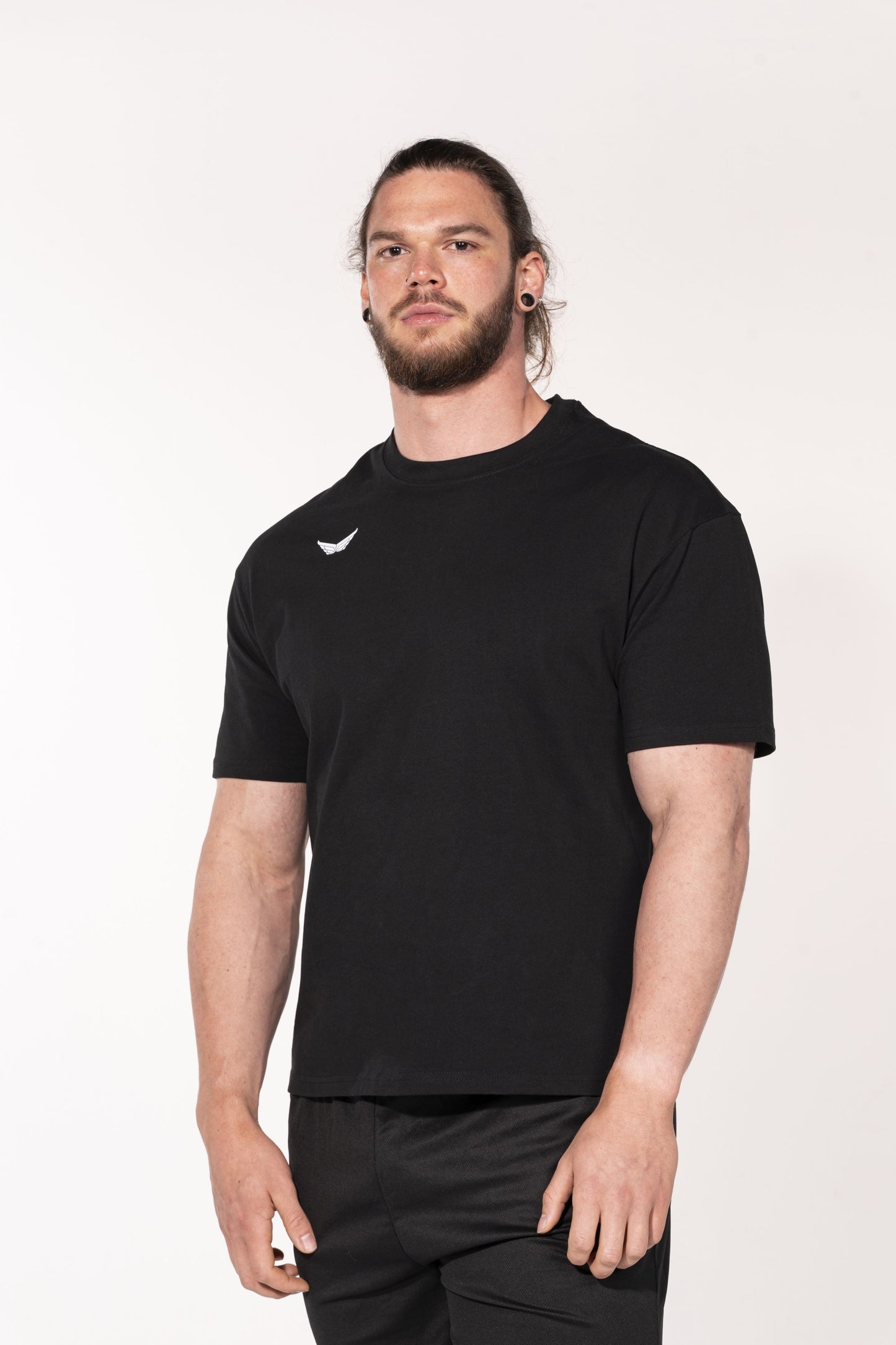 GBT Oversized T-Shirt - DEEP BLACK