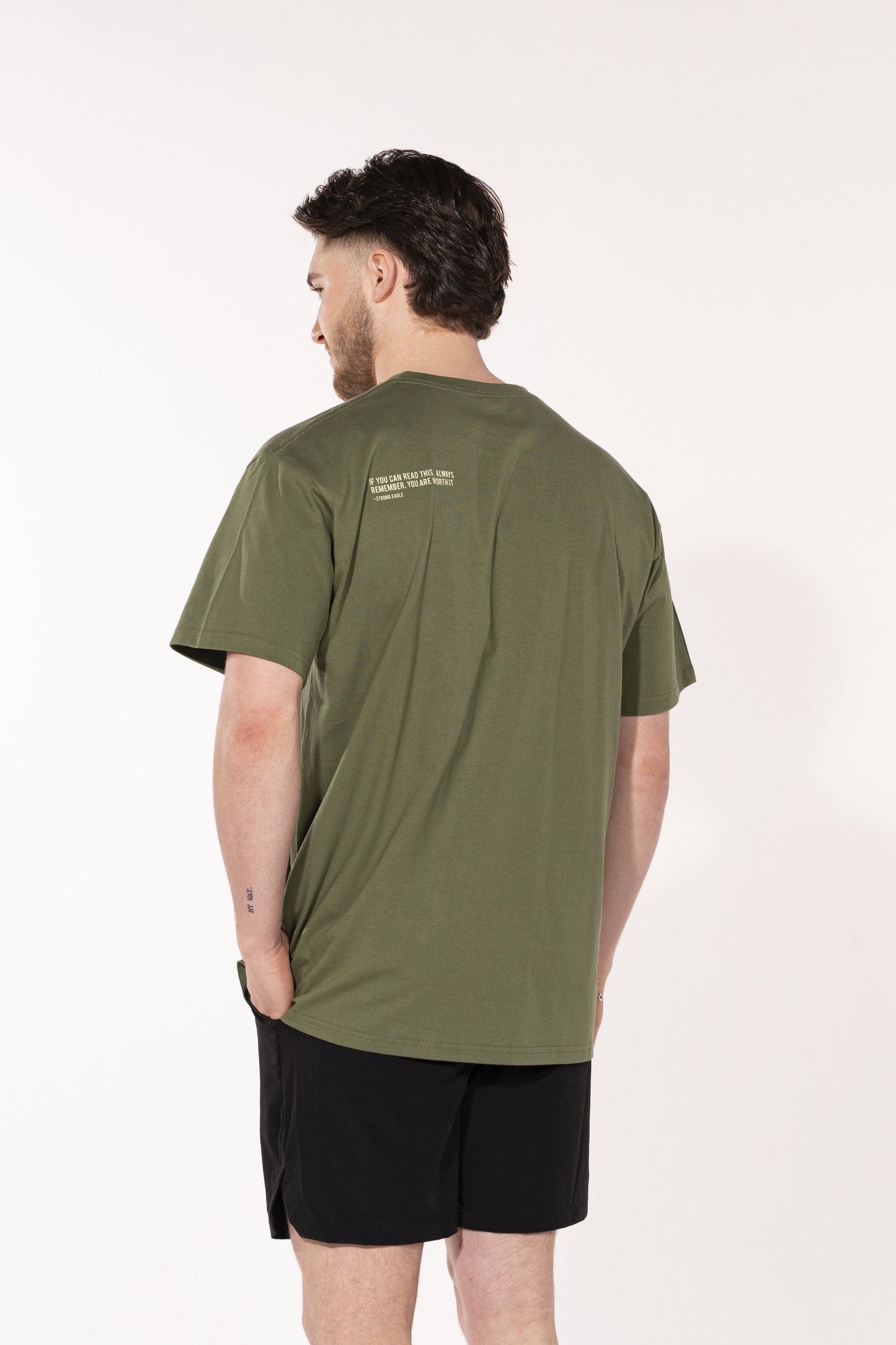 Oversized T-Shirt - ARMY GREEN