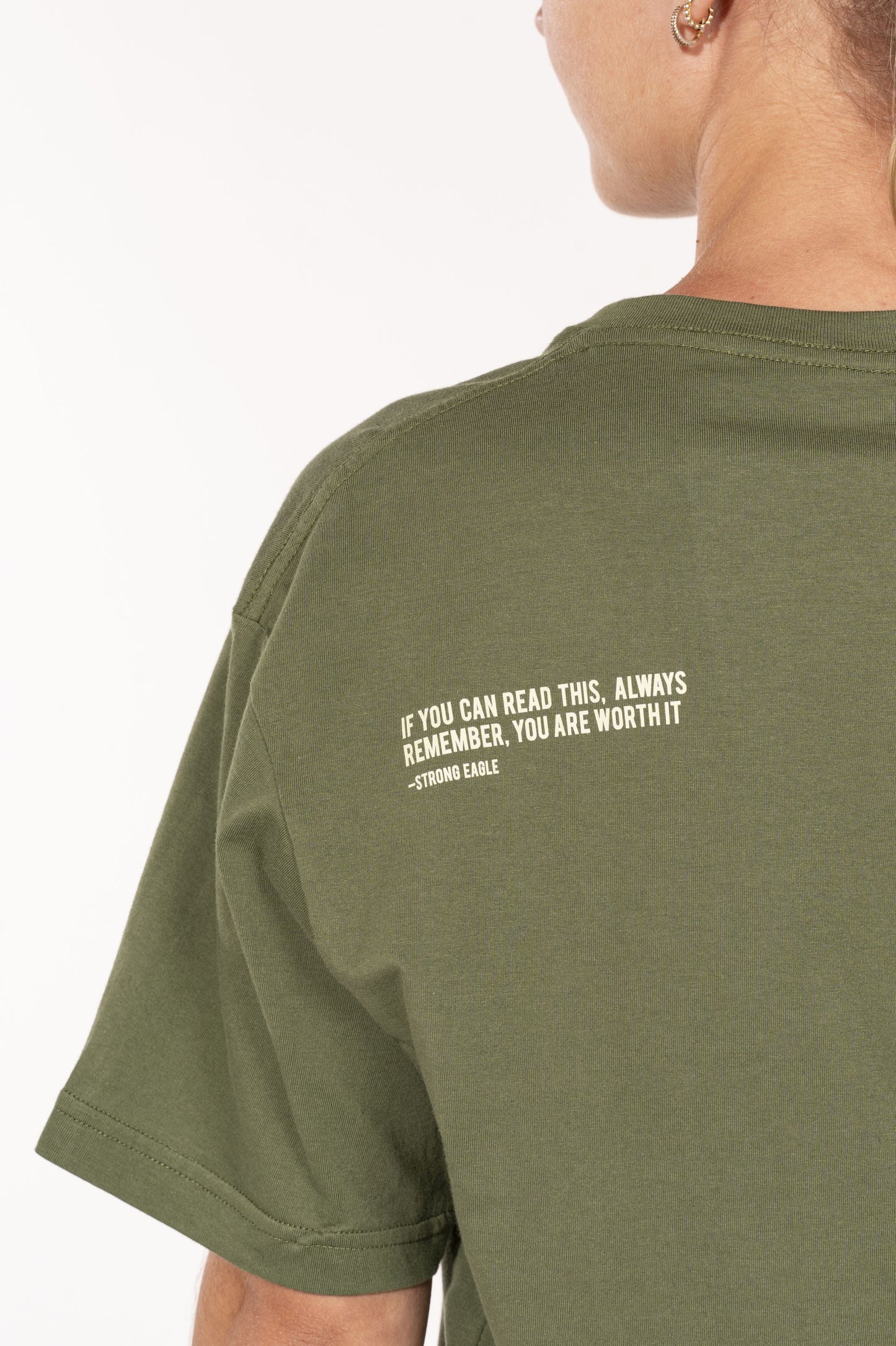 Oversized T-Shirt - ARMY GREEN