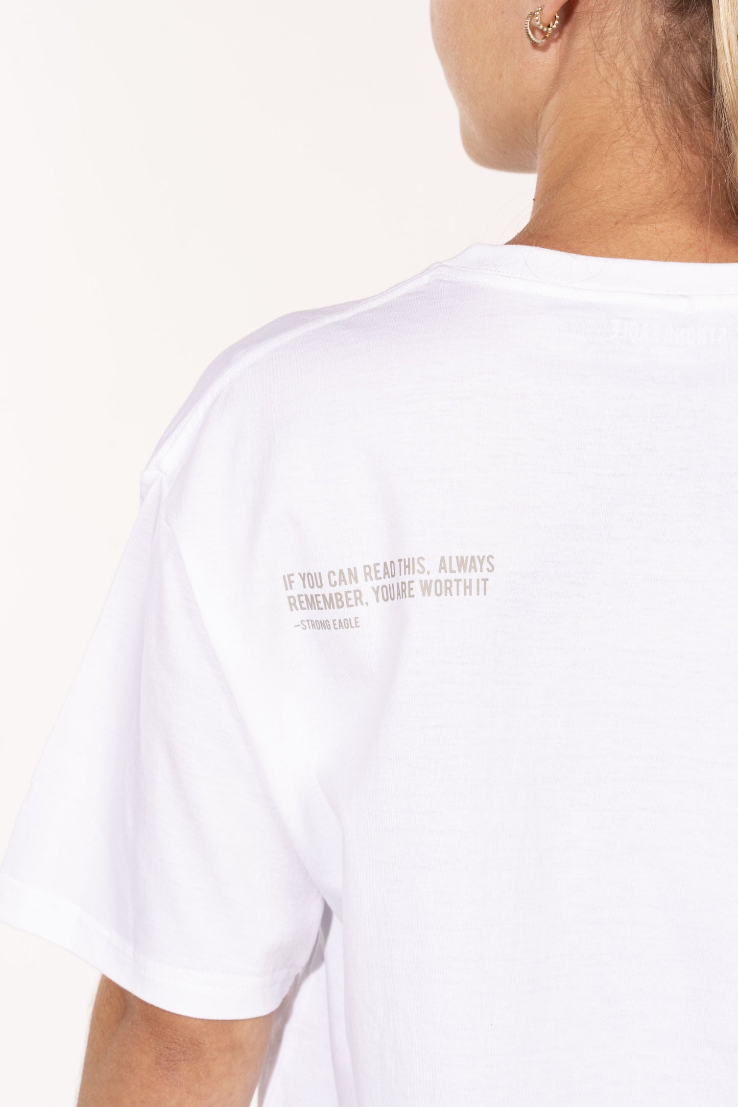 Oversized T-Shirt - CLOUDY WHITE