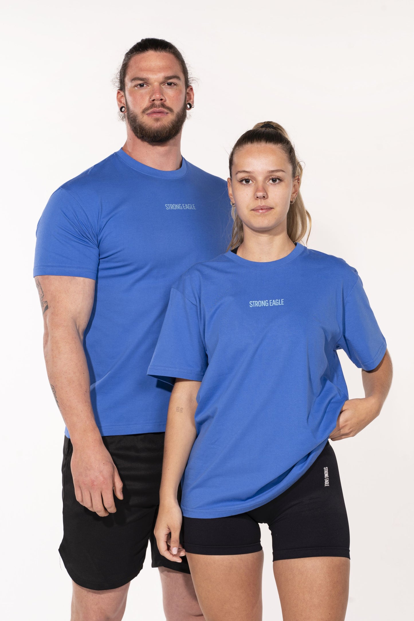 Oversized T-Shirt - COBALT BLUE
