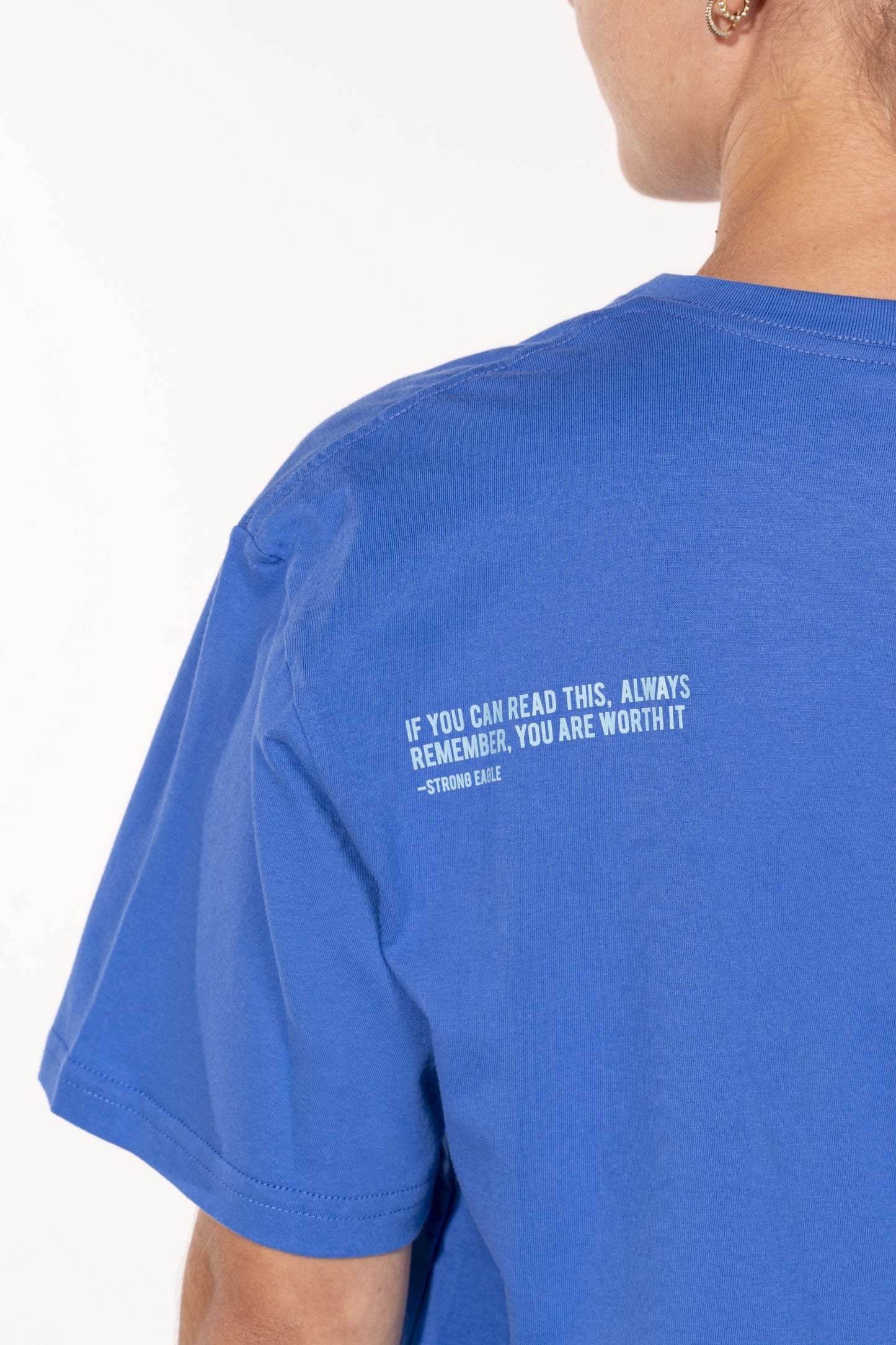 Oversized T-Shirt - COBALT BLUE