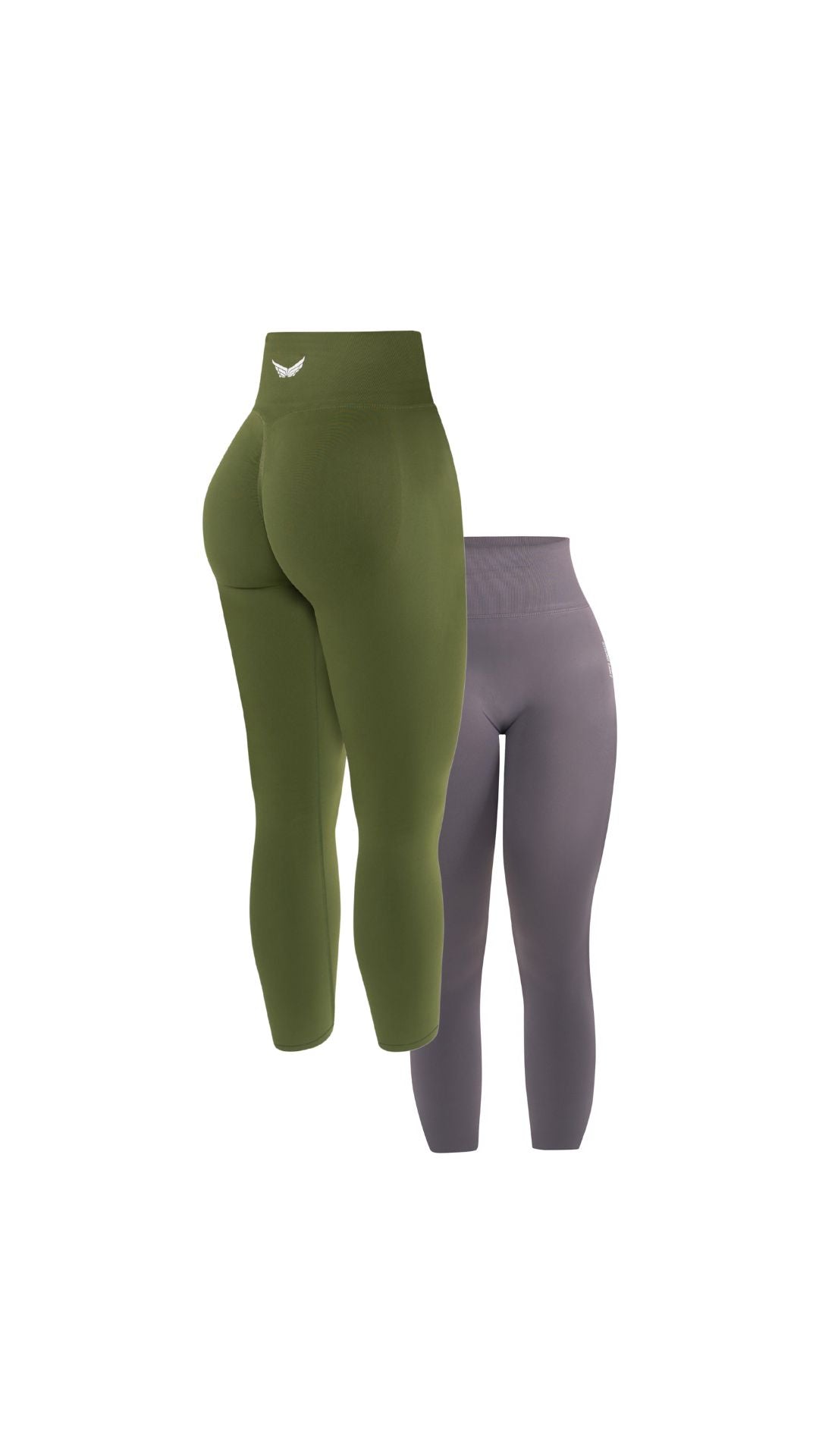Pastel Forest Green & Pastel Steel Grey