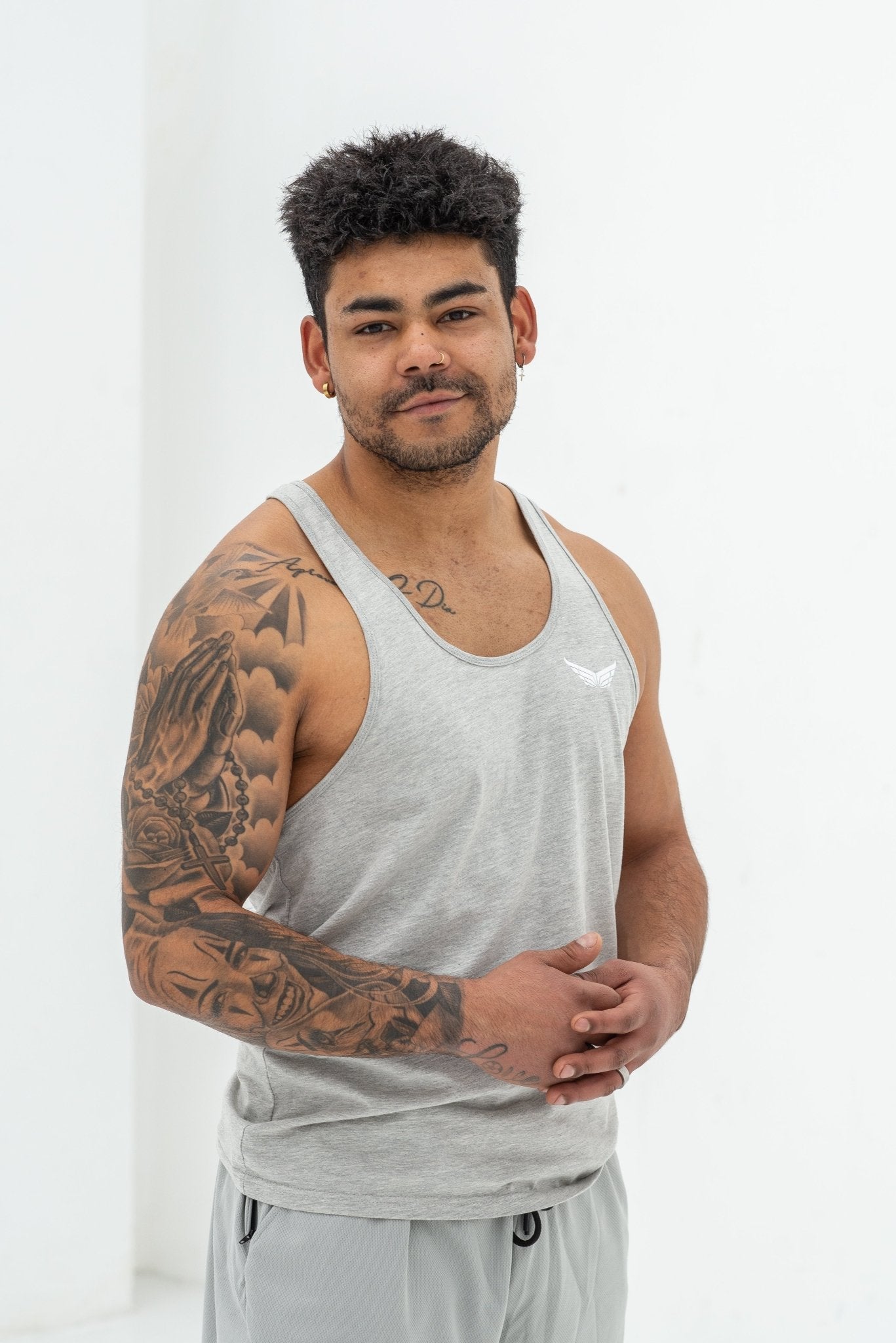 Eclipse Stringer Vest - MOONSTONE GREY
