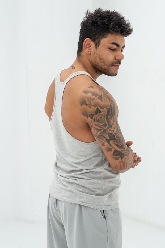 Eclipse Stringer Vest - MOONSTONE GREY