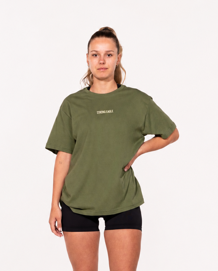 Oversized T-Shirt - ARMY GREEN