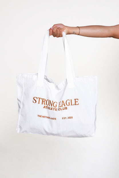 Strong Eagle Athlete Club - Tote Bag - Creme