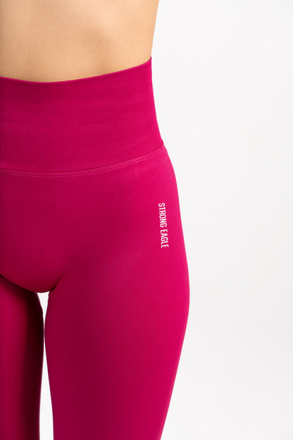 Pastel Legging - CHERRY RED