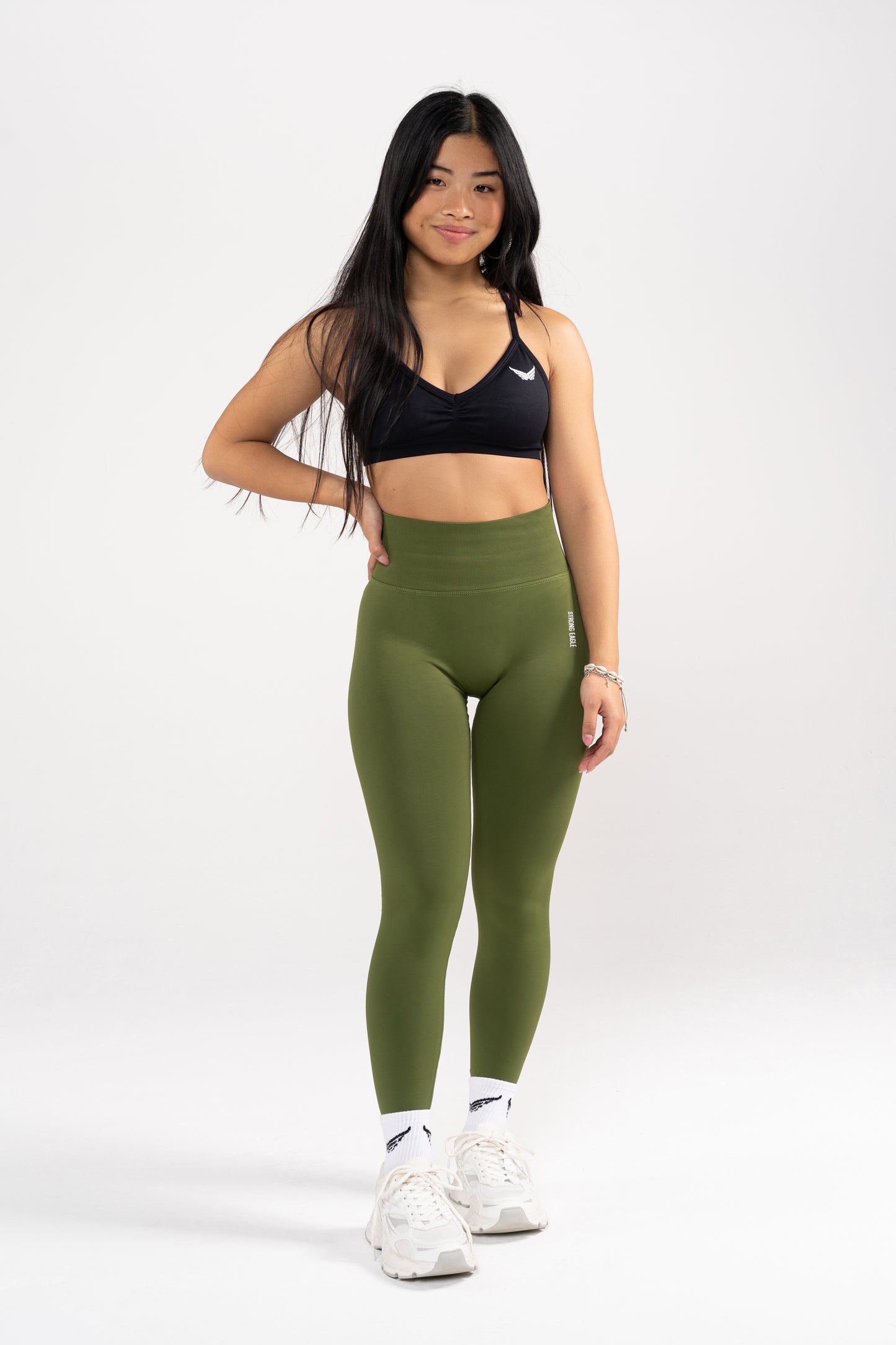 Pastel Legging - FOREST GREEN