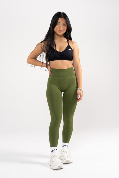 Pastel Legging - FOREST GREEN