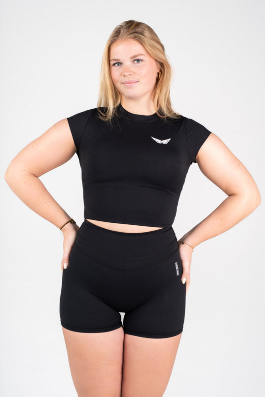 Strive Tee - Charcoal Black