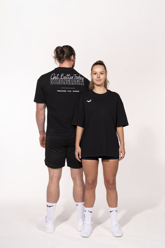 GBT Oversized T-Shirt - DEEP BLACK