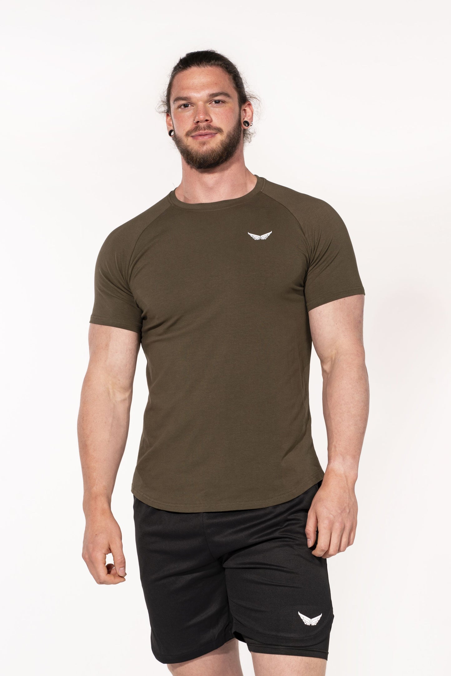 Eclipse Muscle Fit T-Shirt - GREEN