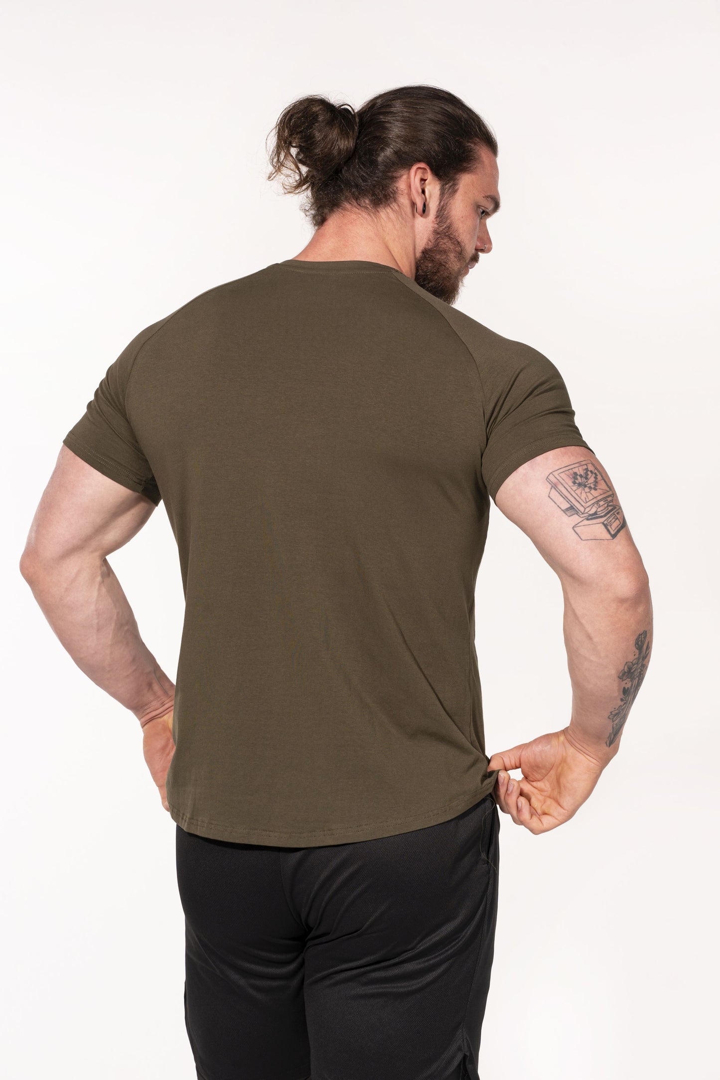 Eclipse Muscle Fit T-Shirt - GREEN