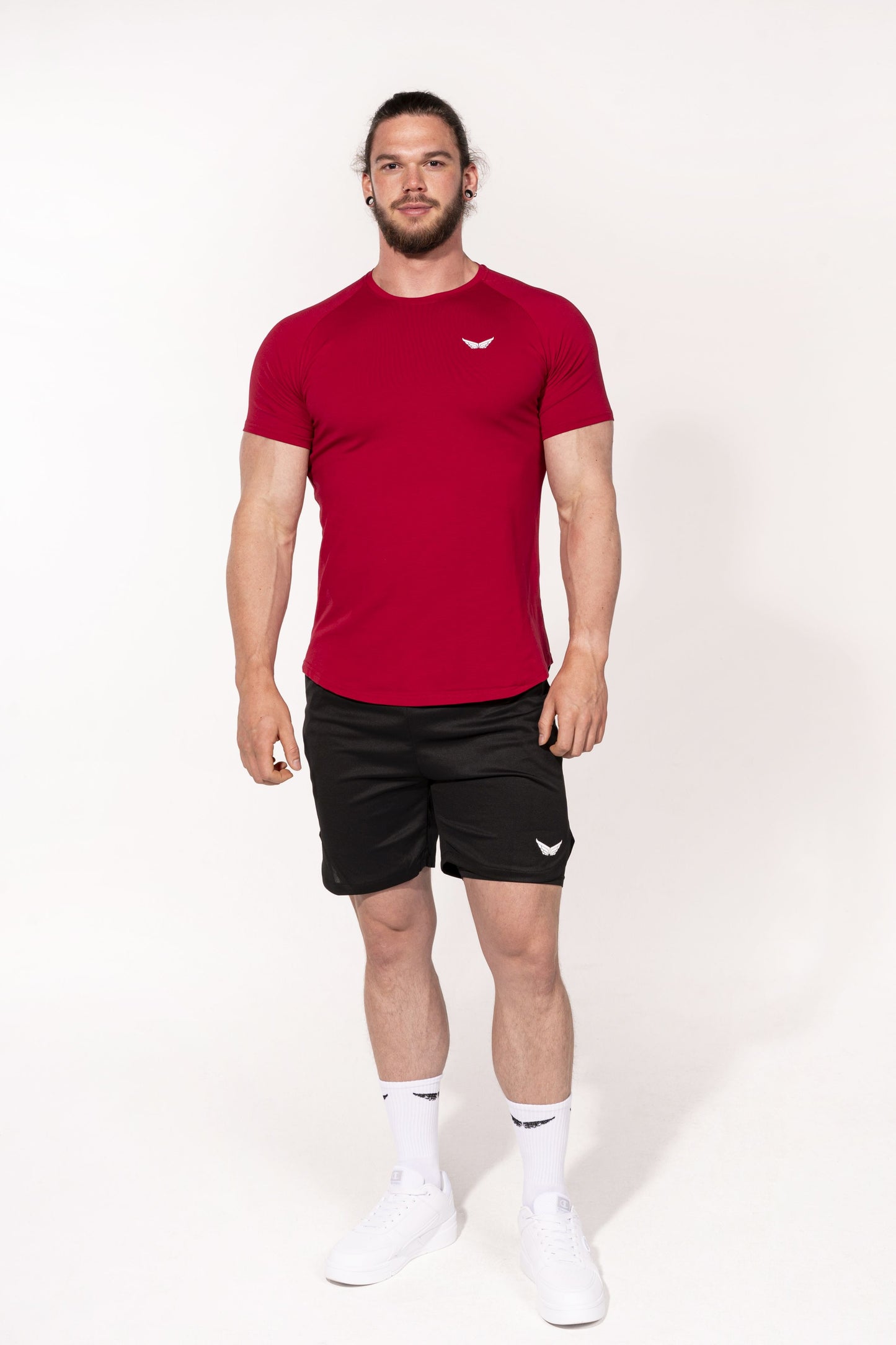 Eclipse Muscle Fit T-Shirt - RED