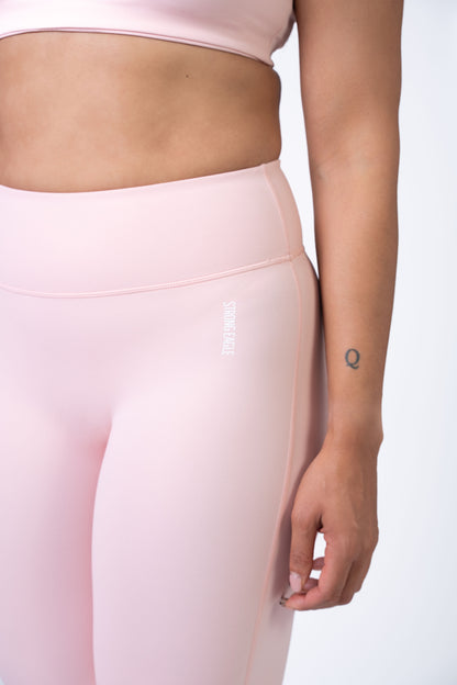 Balance Flared Legging - Powder Pink