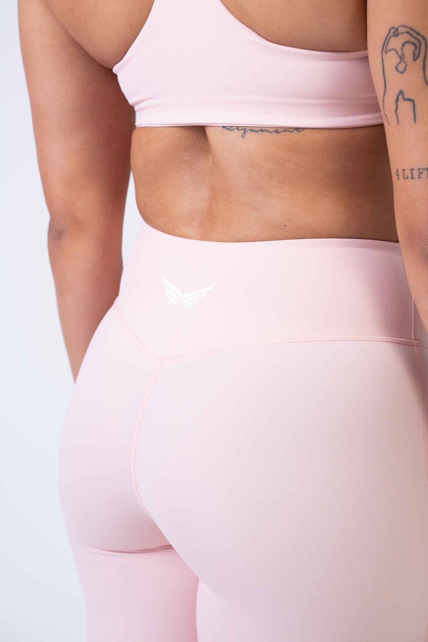 Balance Flared Legging - Powder Pink