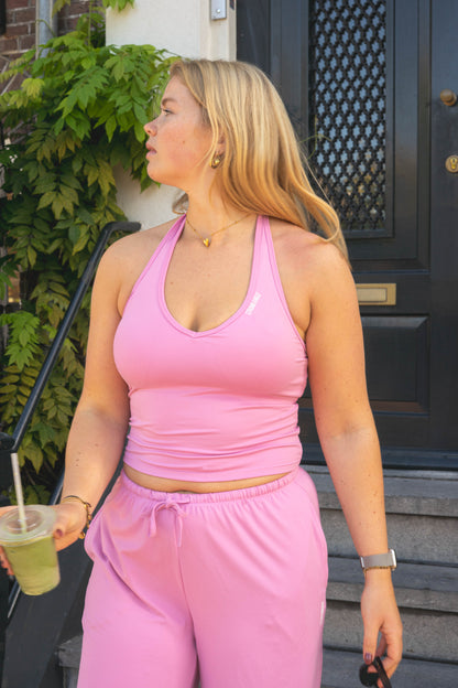 Flow Top - Blush Pink