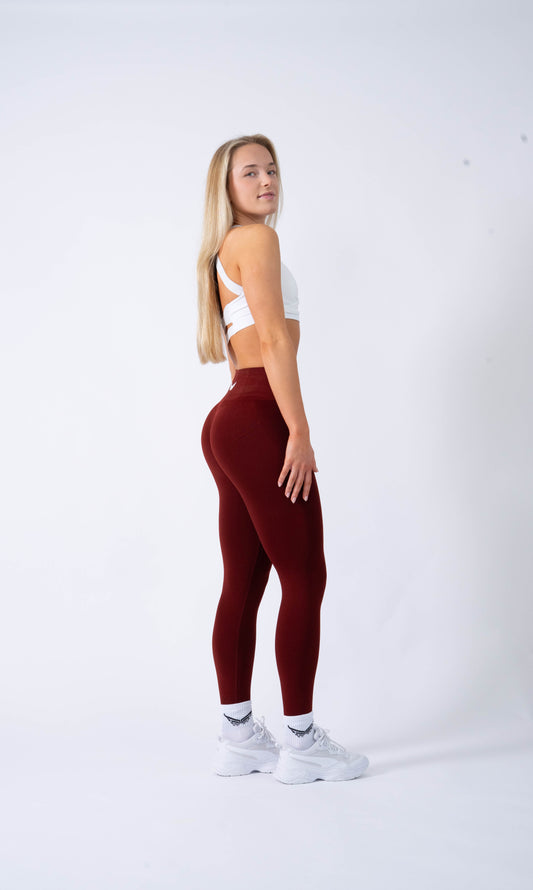 Infinity Legging - Maroon