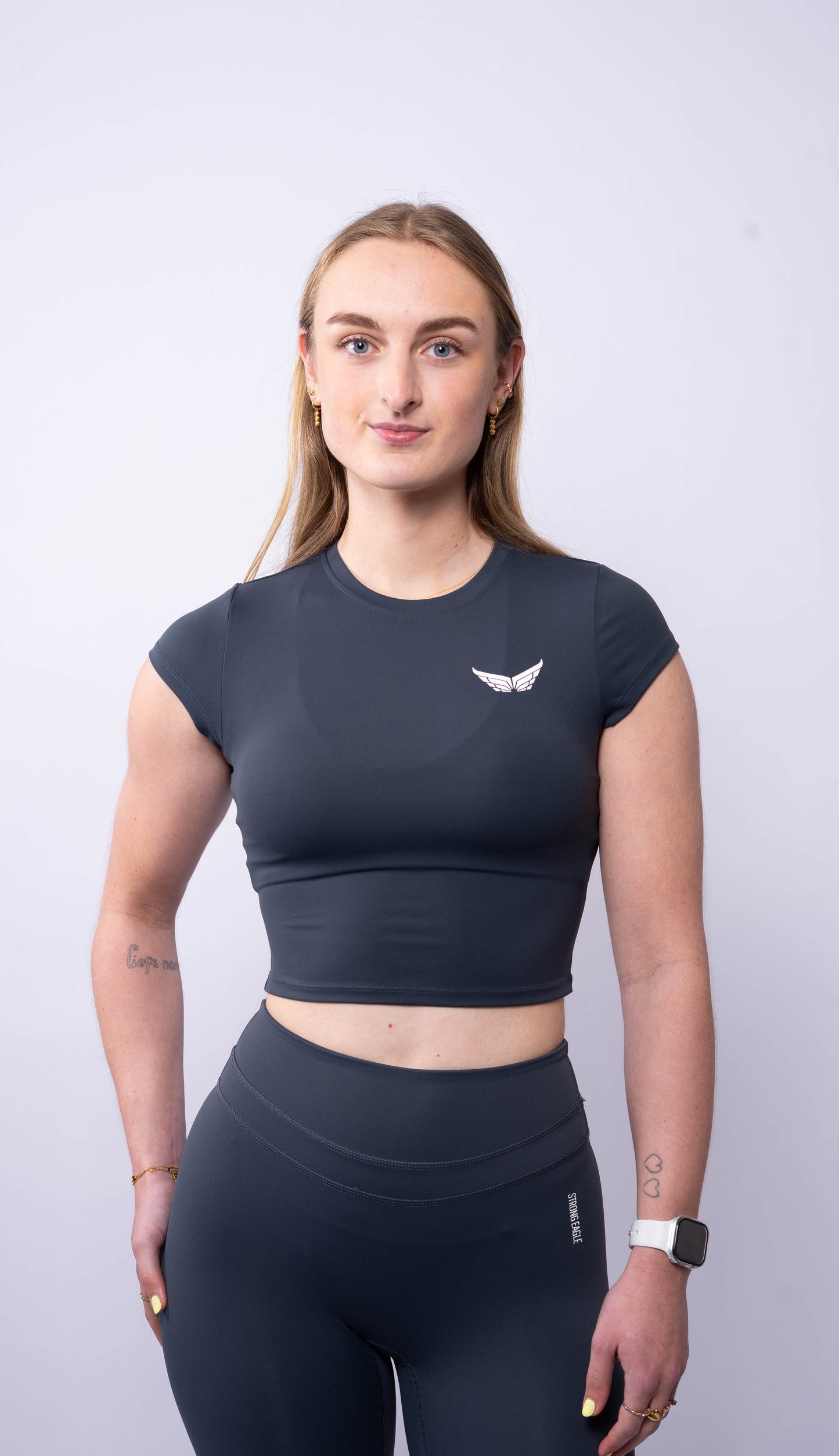 Strive Tee - Sky Grey