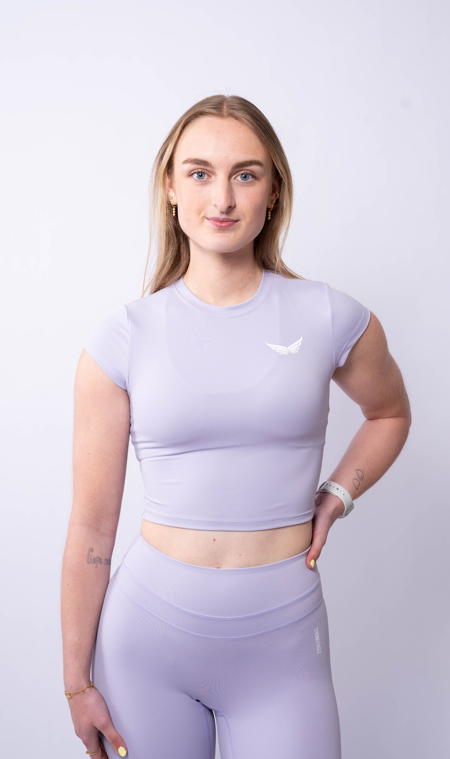Strive Tee - Lavender Purple