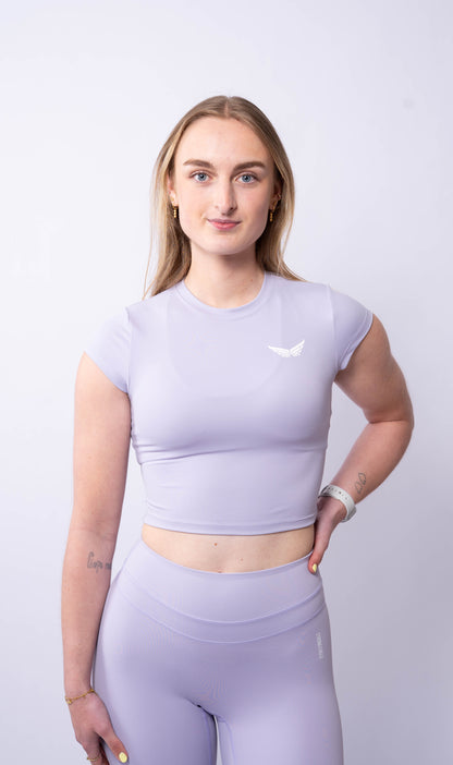 Strive Tee - Lavender Purple