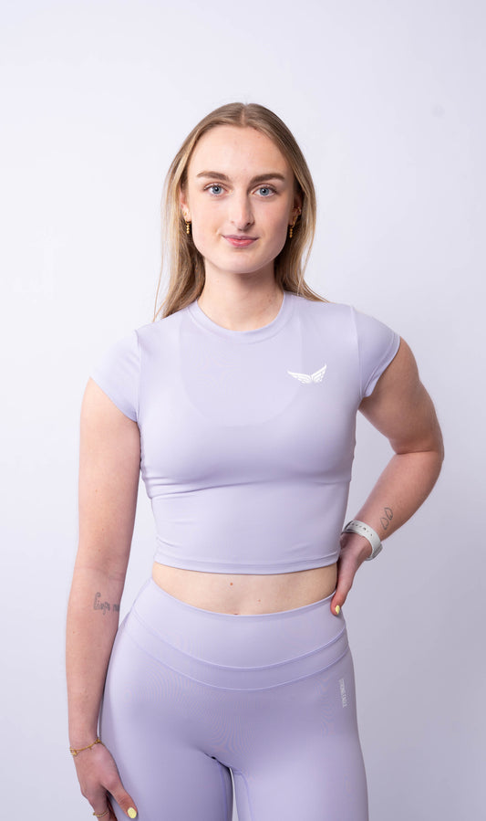 Strive Tee - Lavender Purple