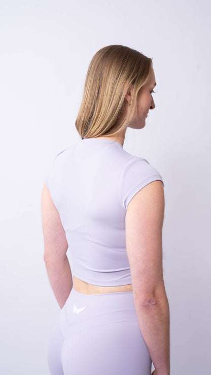 Strive Tee - Lavender Purple