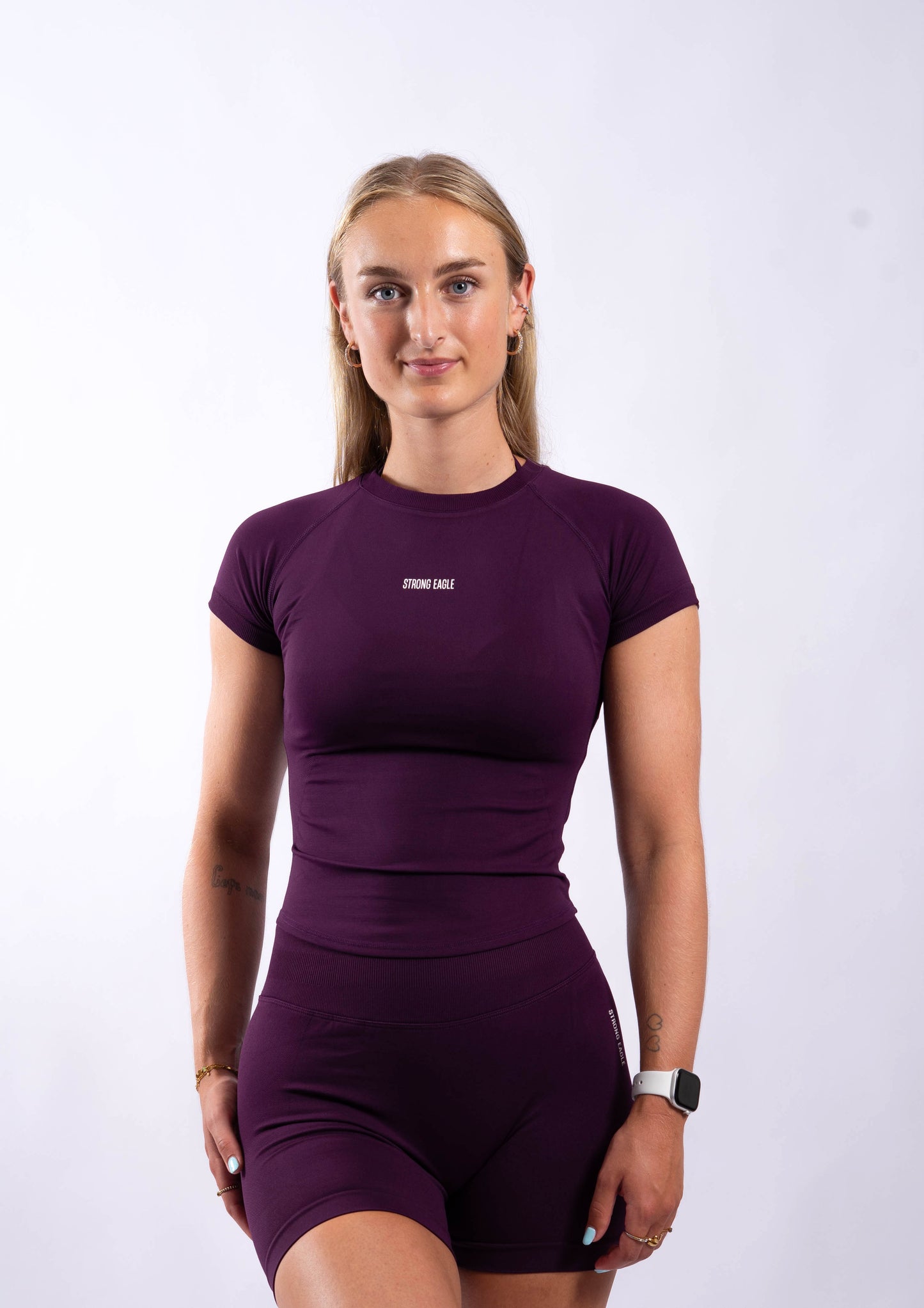 Motion Shortsleeve - Grape Purple