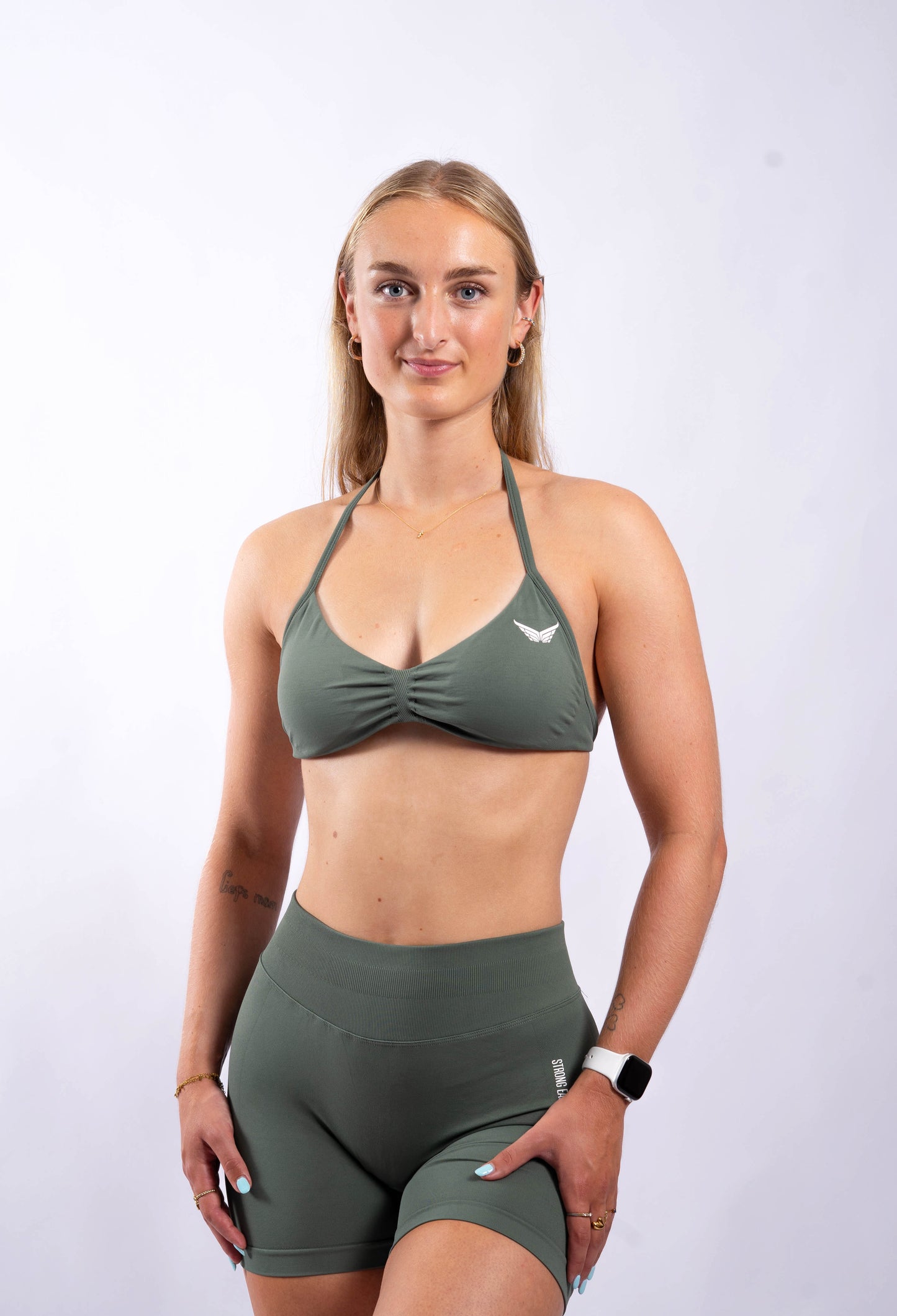 Motion Bra - Khaki Green