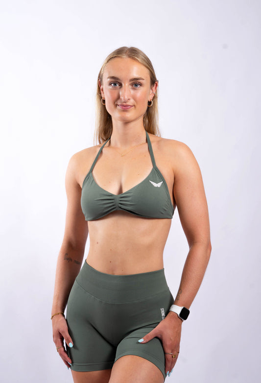 Motion Bra - Khaki Green