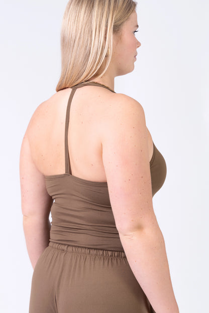 Flow Top - Honey Brown