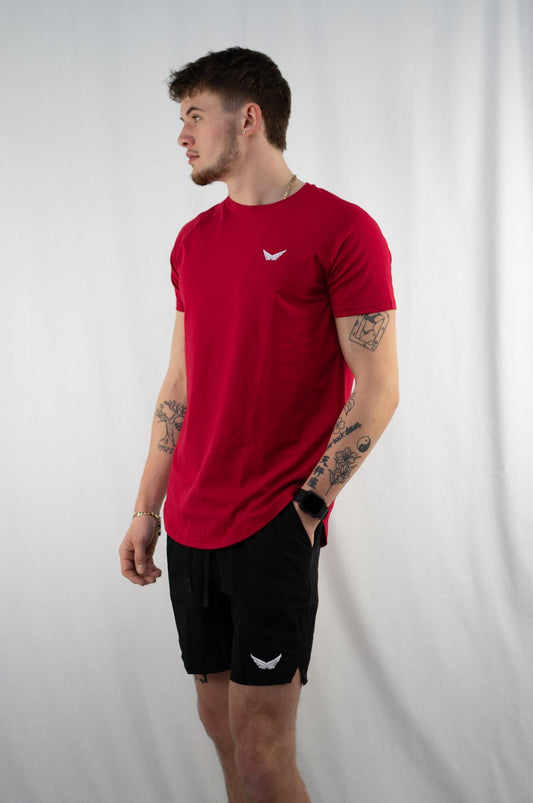 Eclipse Muscle Fit T-Shirt - RED