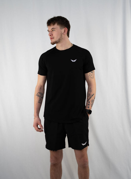 Eclipse Muscle Fit T-Shirt - BLACK