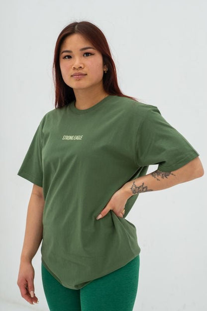 Oversized T-Shirt - ARMY GREEN
